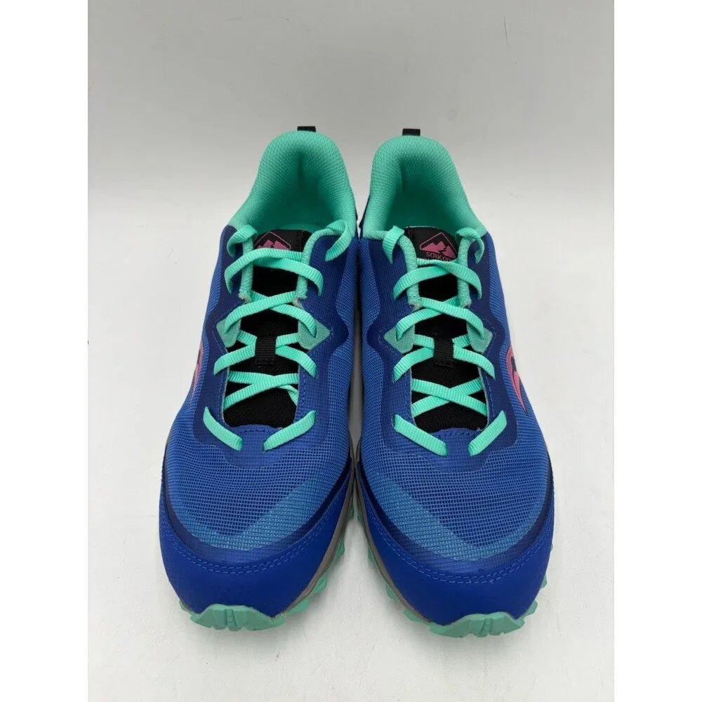 Saucony PEREGRINE 11 SK165557 Girls' NEW Athletic Shoe Blue US Size 6